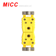 Connecteur thermocouple type MICC mini K avec pince facile à câbler